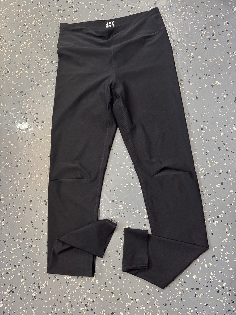 JoyLab Black Girls' High-Rise Stretch Leggings